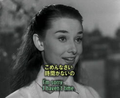 ローマの休日英語学習映画14