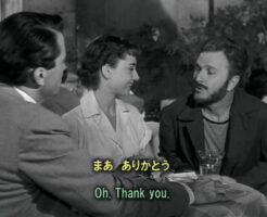 ローマの休日英語学習映画19