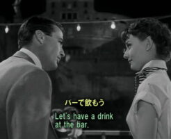 ローマの休日英語学習映画26